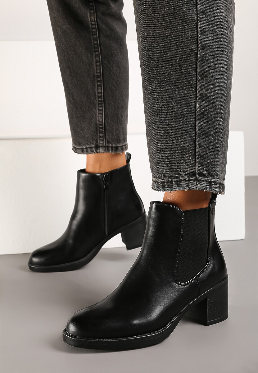 Botine Sanatela Negre 2