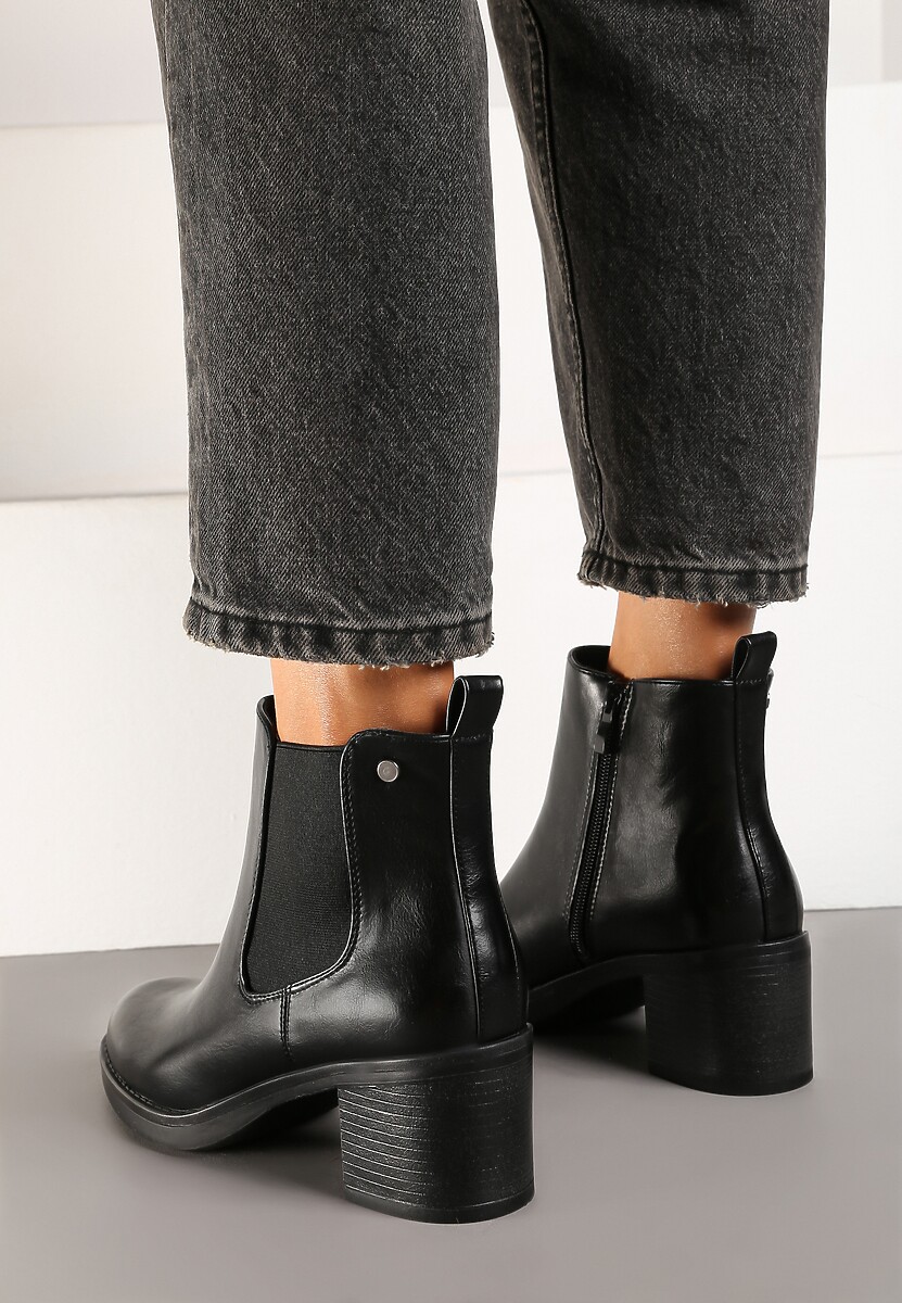 Botine Sanatela Negre 3