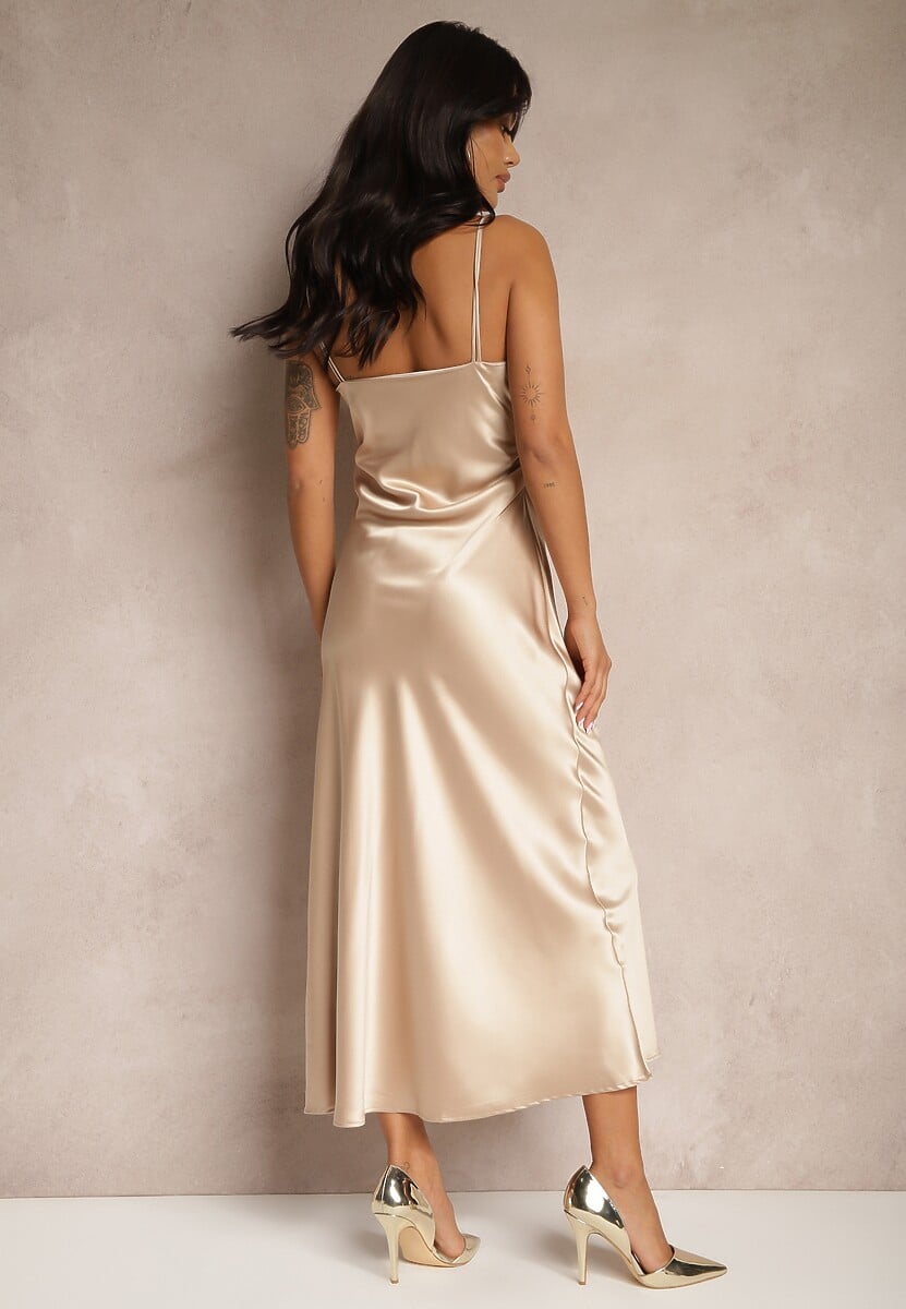 Rochie Mesalttia Bej 3