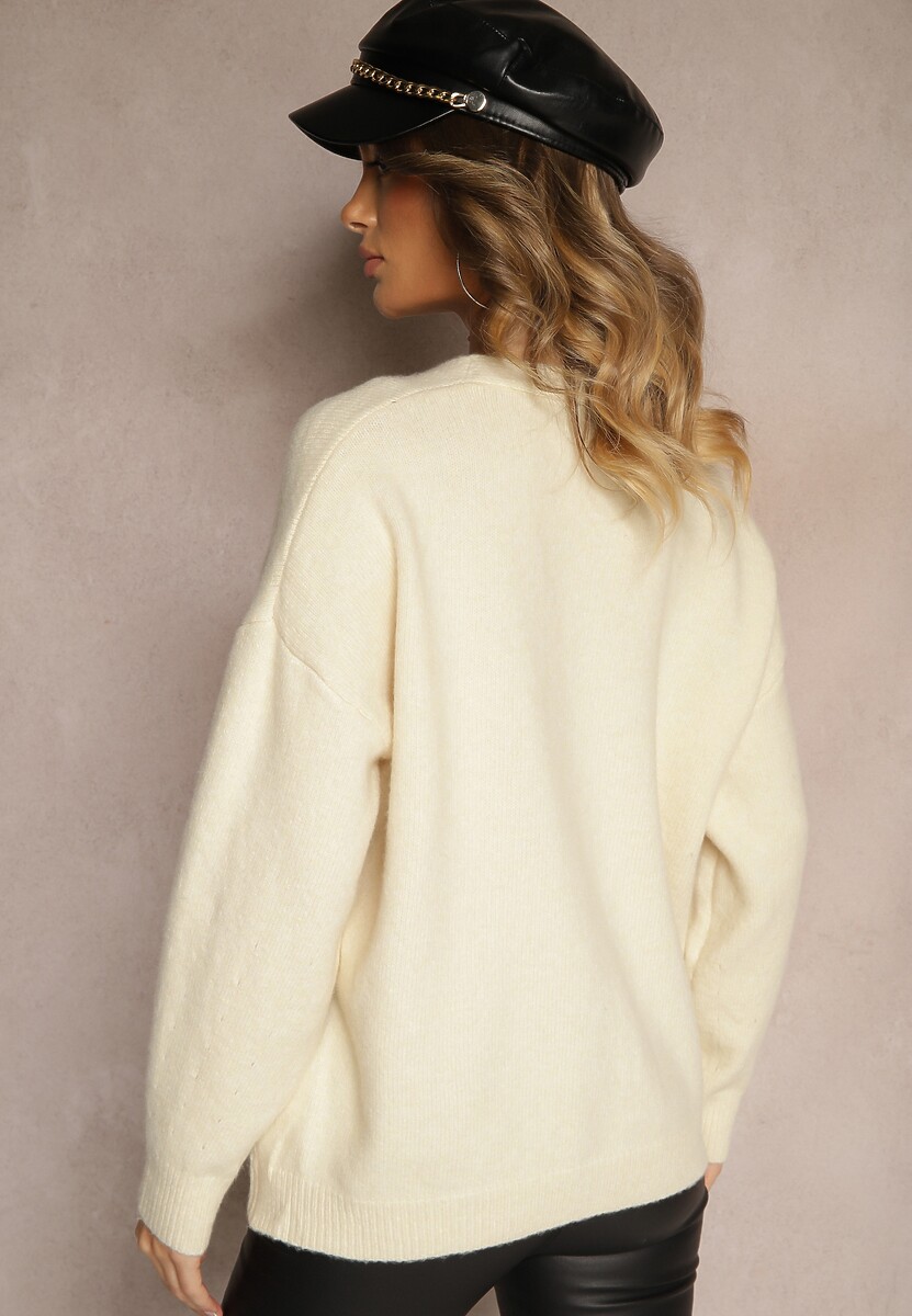Cardigan Floradi Bej 3