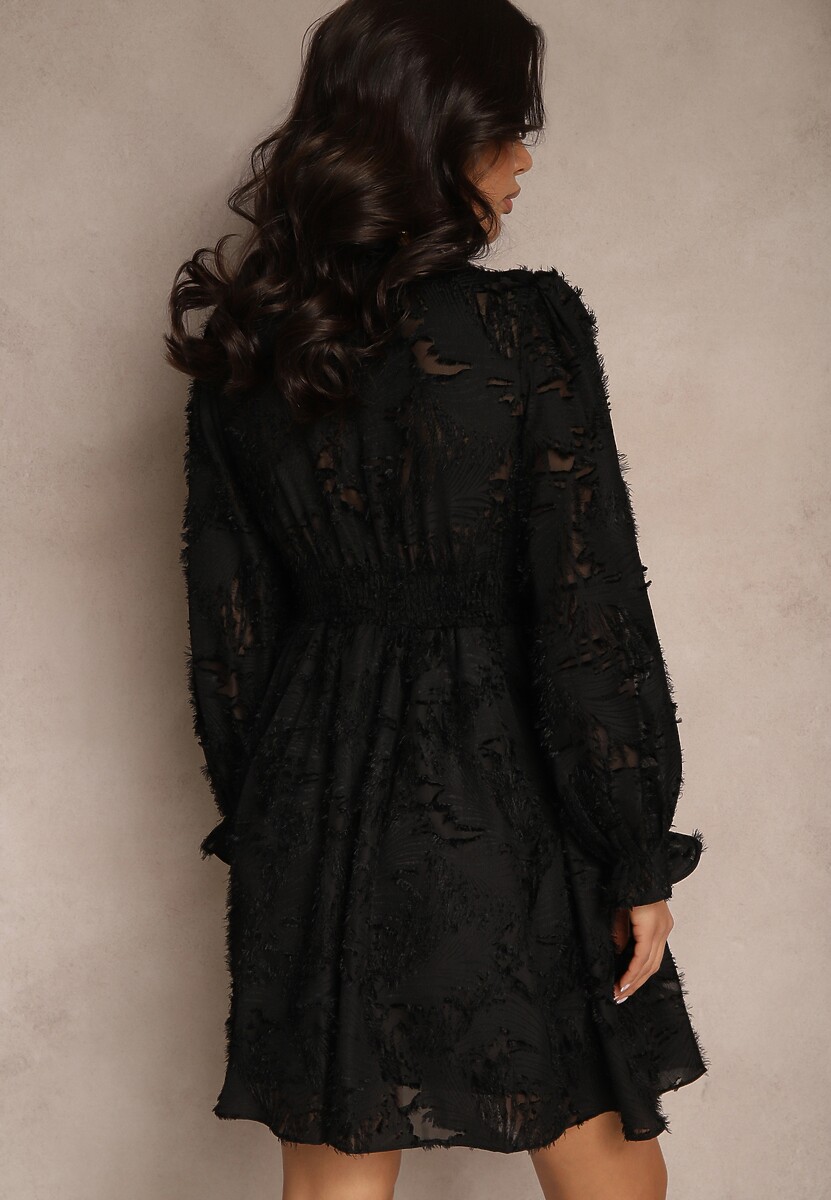 Rochie Semialora Neagră 3