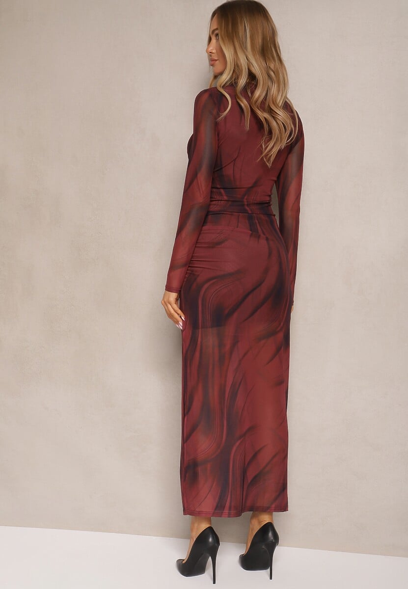 Rochie Nalienne Bordo 3