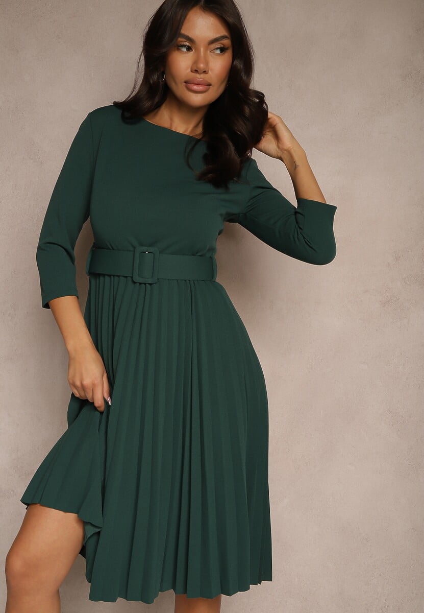 Rochie Annathiel Verde închis 1