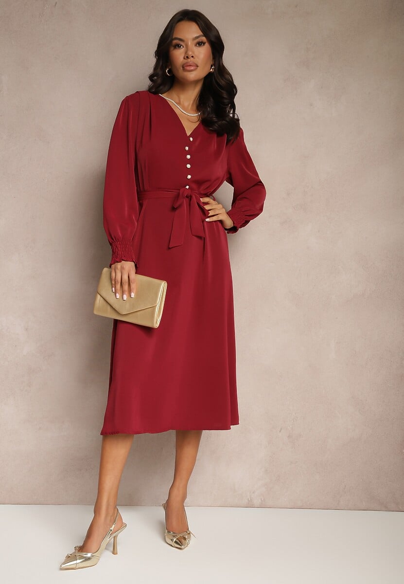 Rochie Annadara Bordo 2