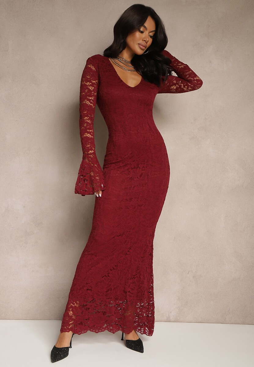 Rochie Hannalis Bordo 1