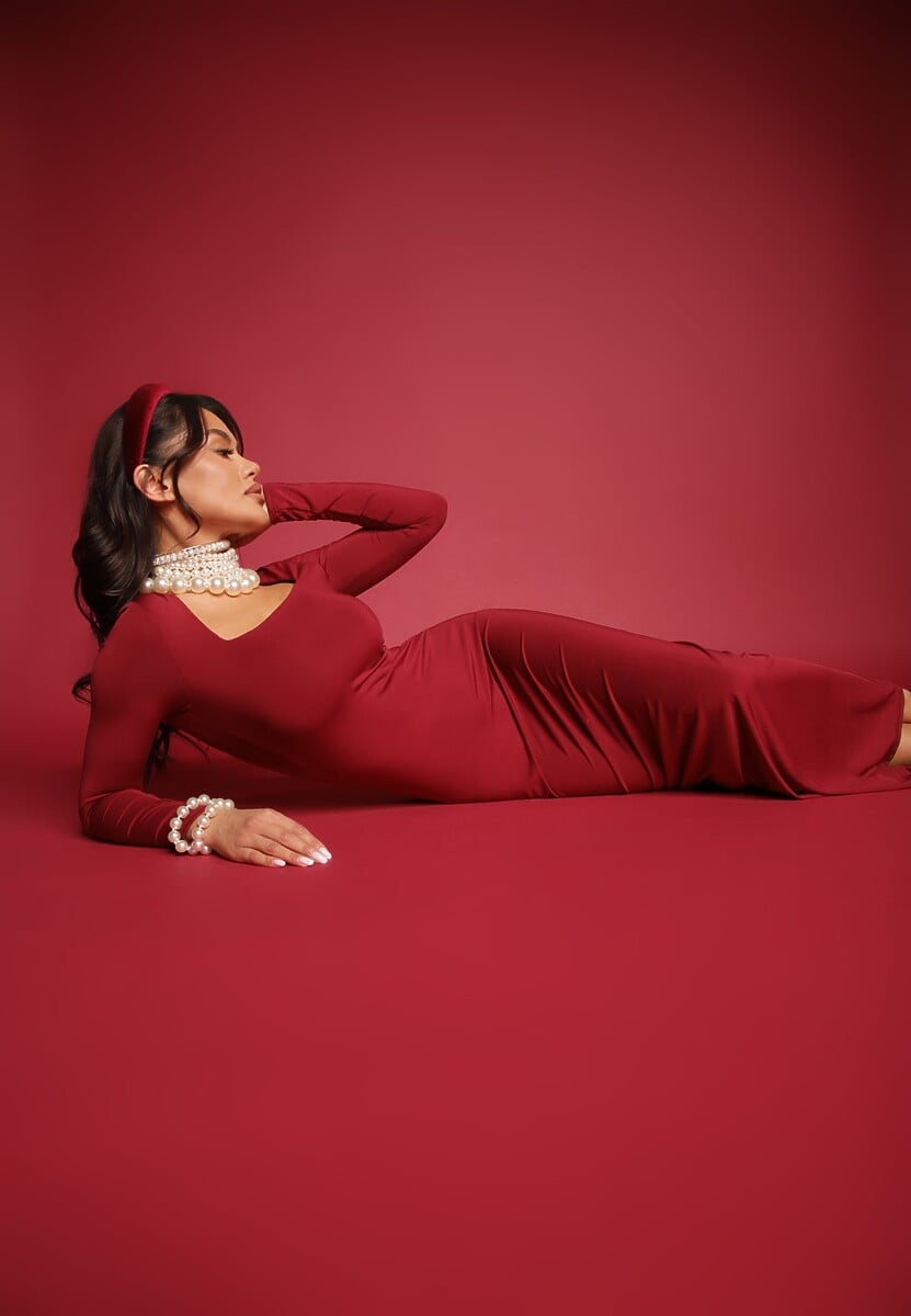 Rochie Bordo 1