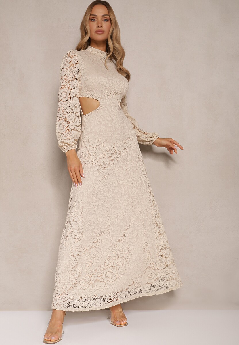 Rochie Felillia Bej 1