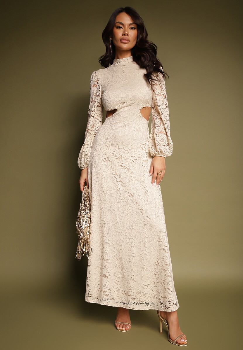 Rochie Felillia Bej 2