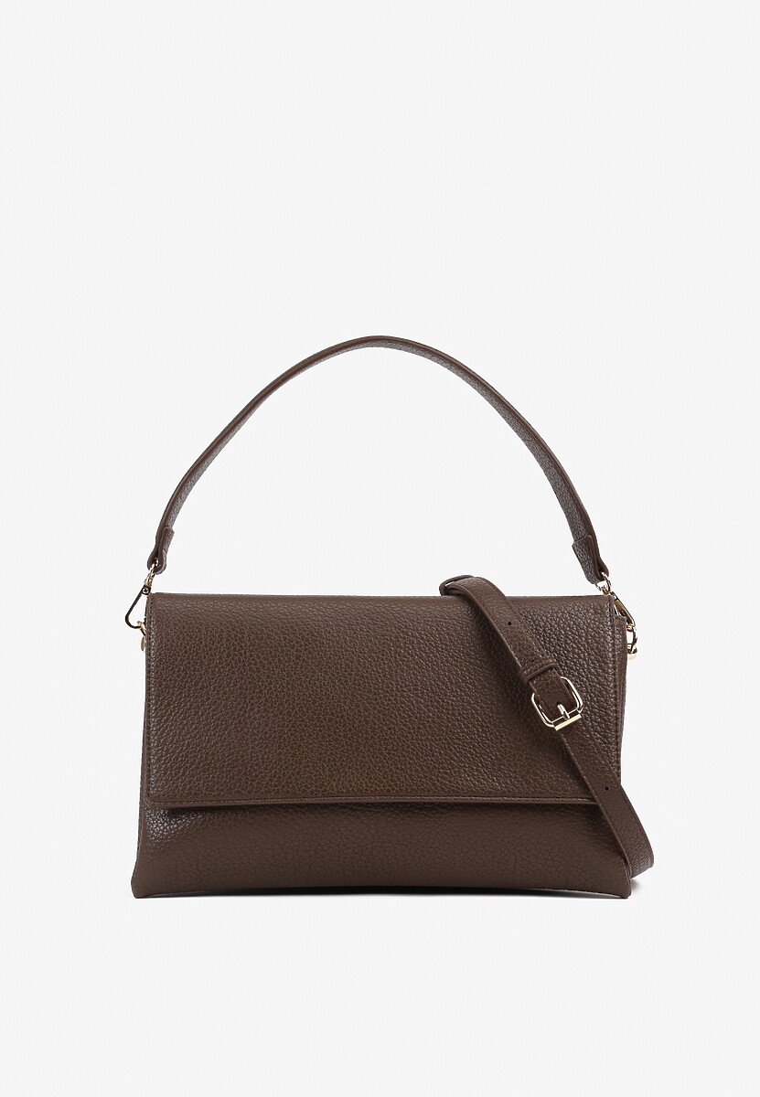 Brązowa Torebka na Ramię z Dodatkowym Długim Paskiem Selathra 1