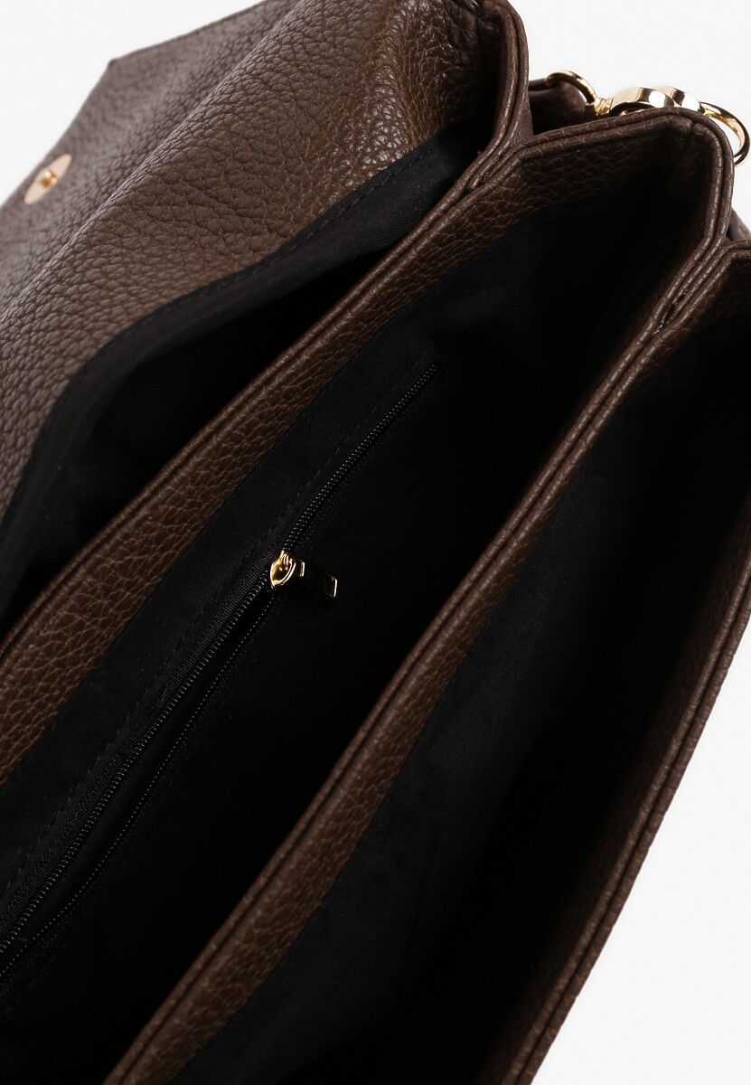 Brązowa Torebka na Ramię z Dodatkowym Długim Paskiem Selathra 3