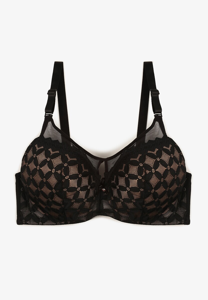 Sutien Negru cu bej 2
