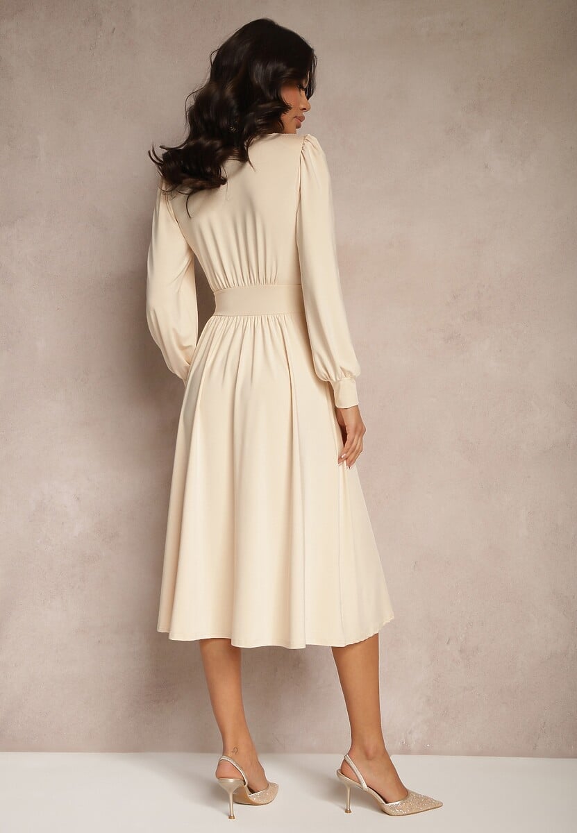 Rochie Seliane Bej 3