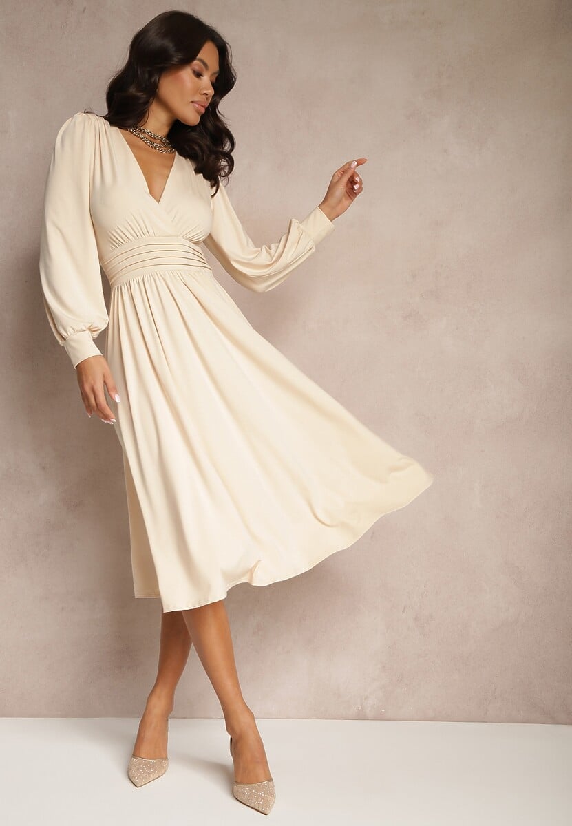 Rochie Seliane Bej 1