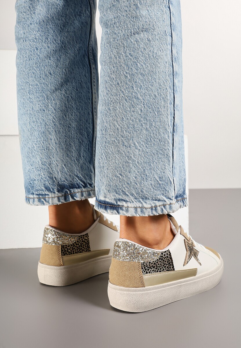 Sneakers Felaven Bej închis 3