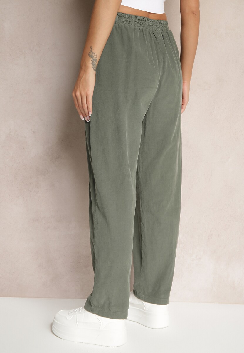 Pantaloni Arivora Verde închis 3