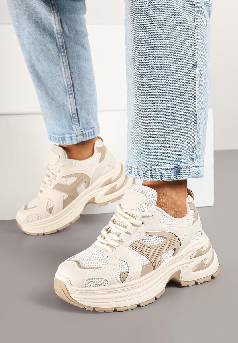 Melivia Sneakers Bej 3