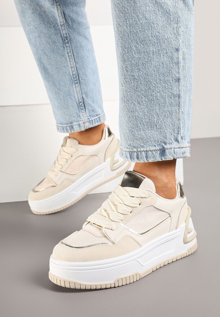 Sneakers Deovithra Bej 2