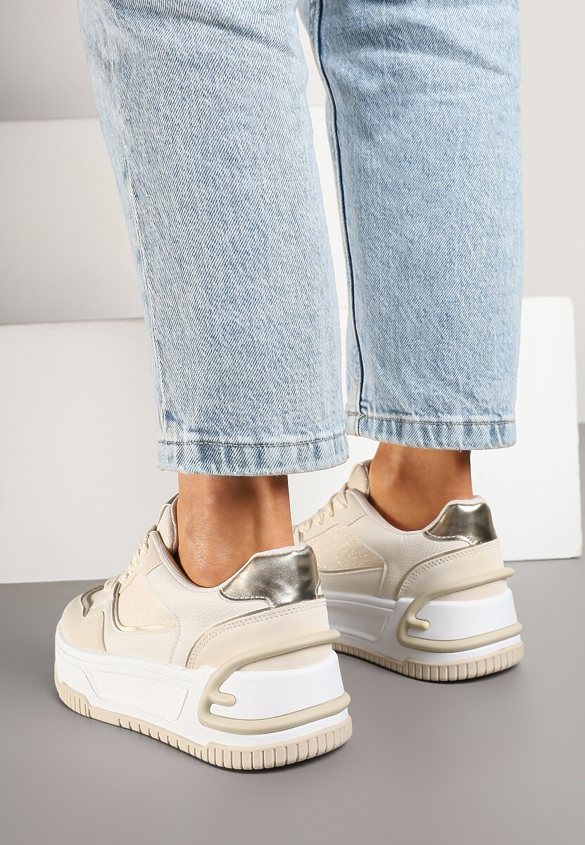 Sneakers Deovithra Bej 3