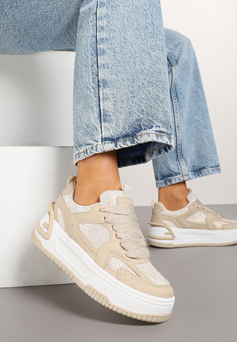 Sneakers Deovirae Bej 2