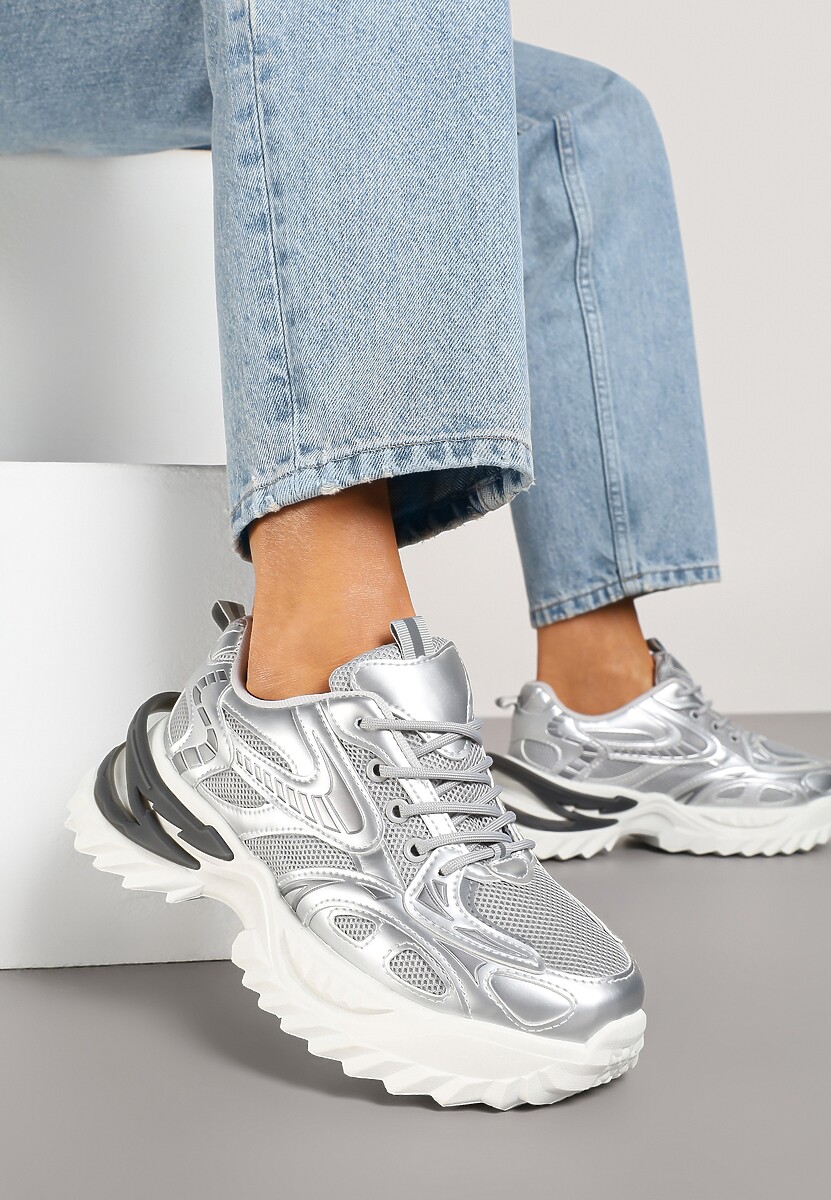 Sneakers Galoria Argintii 1