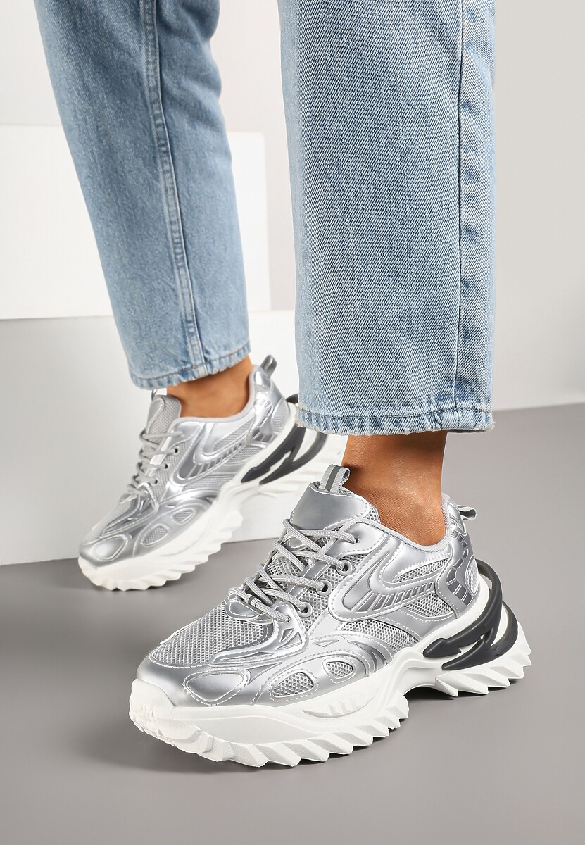 Sneakers Galoria Argintii 2