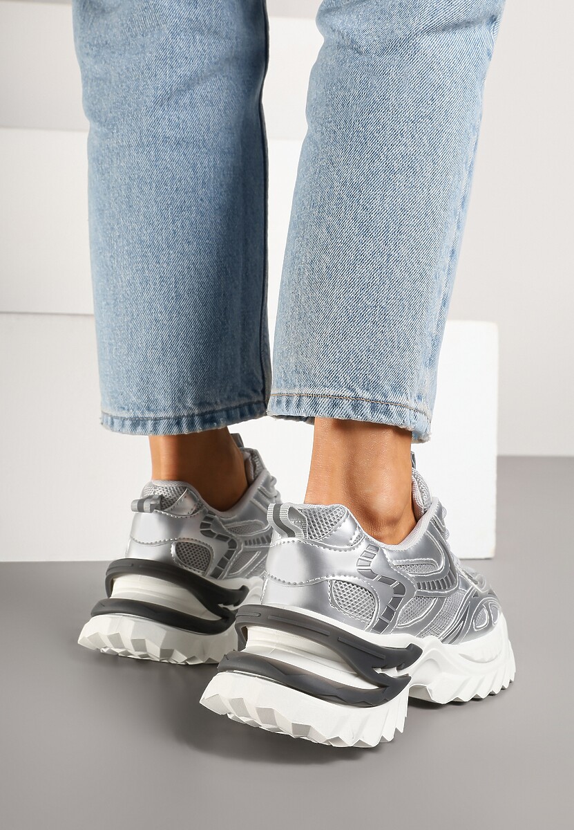 Sneakers Galoria Argintii 3