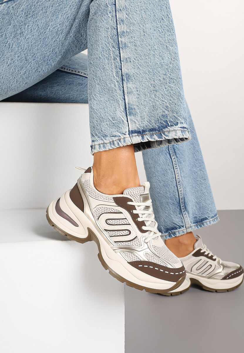 Sneakers Delothiel Bej închis 1