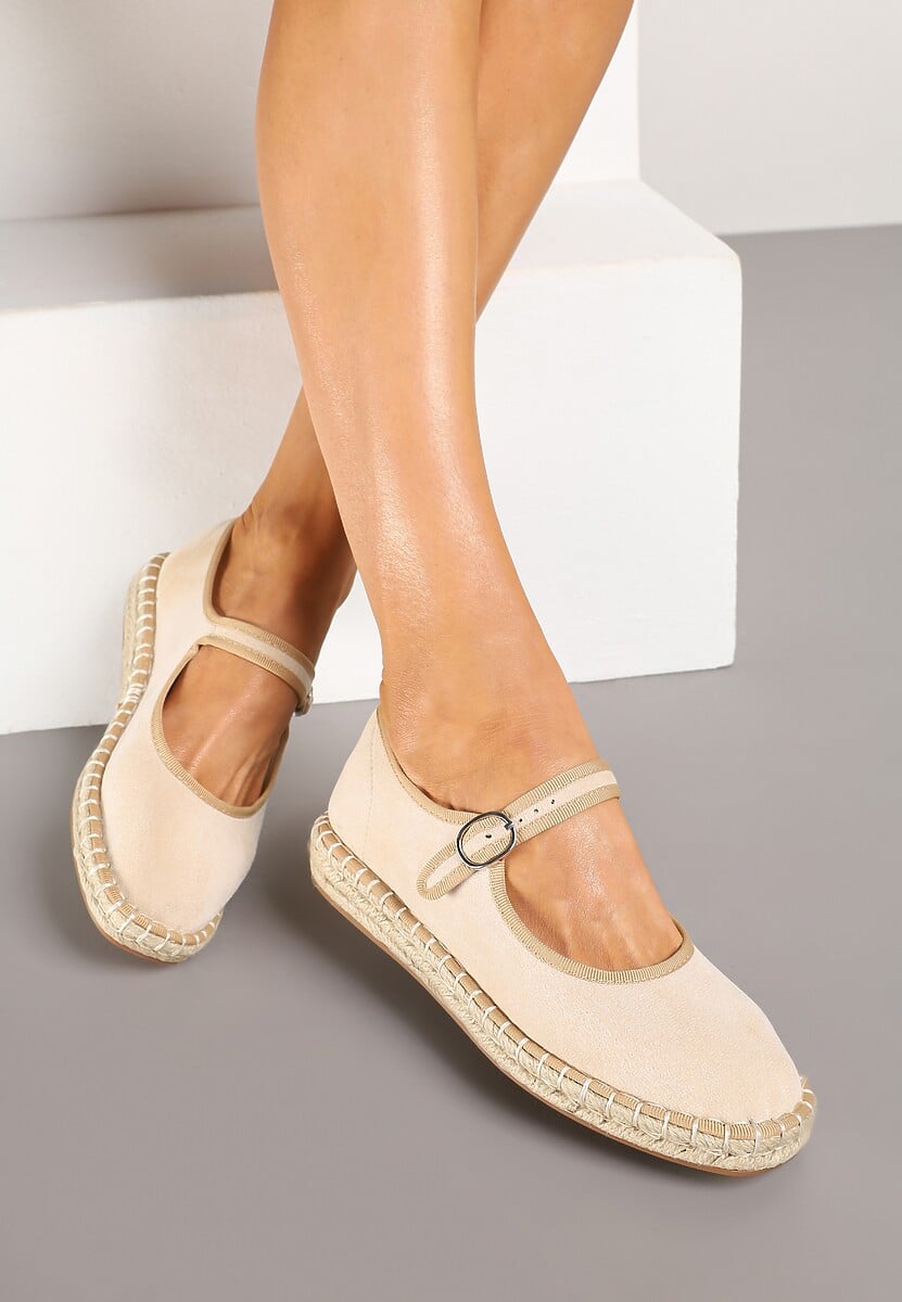 Espadrile Deolisse Bej 2