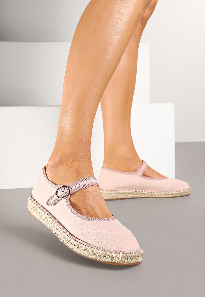 Espadrile Deolisse Roz 2