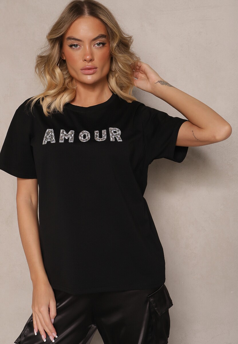 T-shirt Marivinna Negru 2