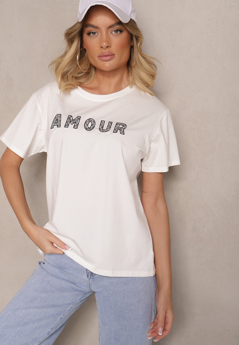 T-shirt Marivinna Alb 2