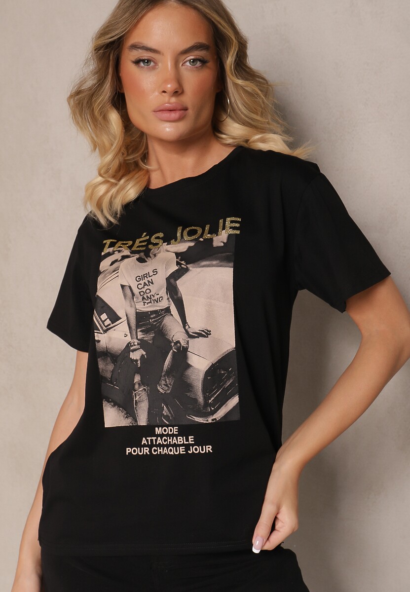 T-shirt Nalamis Negru 1