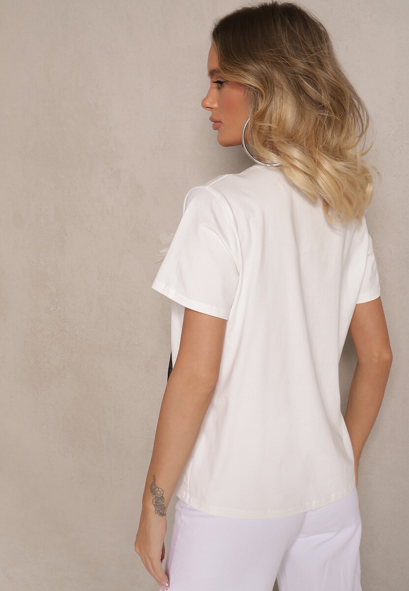 T-shirt Nalathra Alb 3