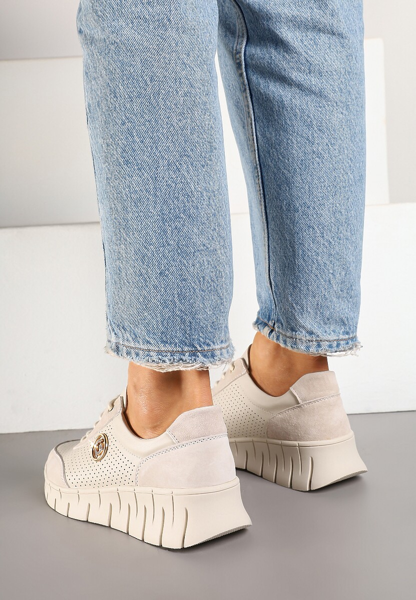 Sneakers Milothra Bej 3