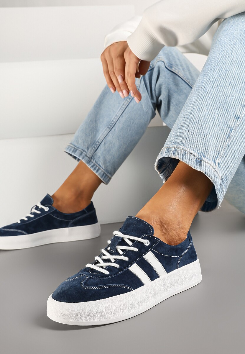 Sneakers Eleadria Bleumarin 1