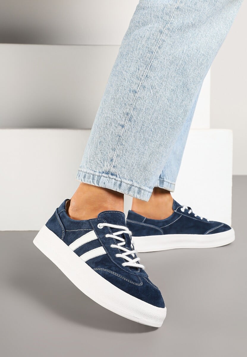 Sneakers Eleadria Bleumarin 2