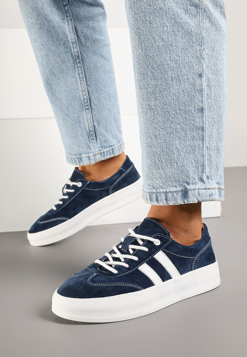Sneakers Eleadria Bleumarin 3