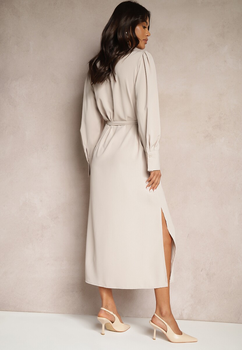 Rochie Tidanis Bej 3