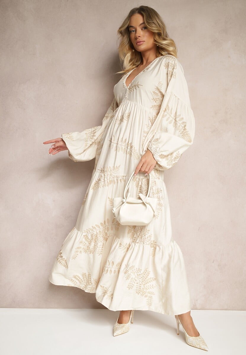 Rochie Nalainor Bej 1