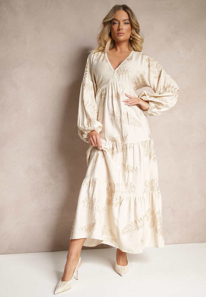 Rochie Nalainor Bej 2