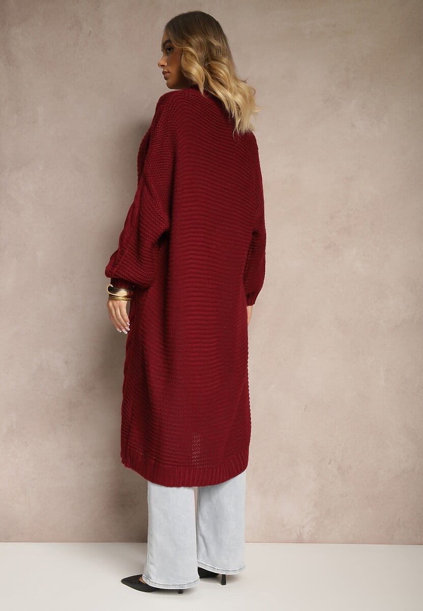 Cardigan Bordo 3