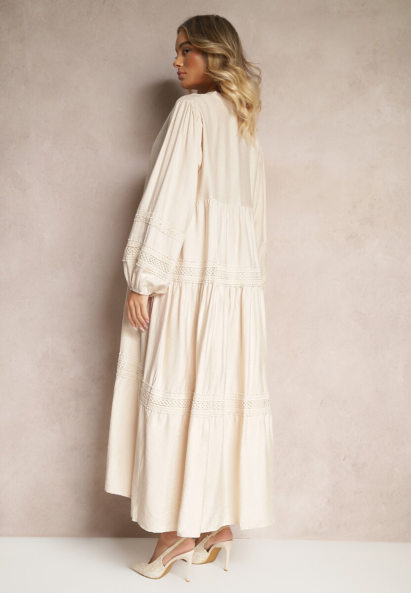 Rochie Nalasirae Nelanira Bej 3