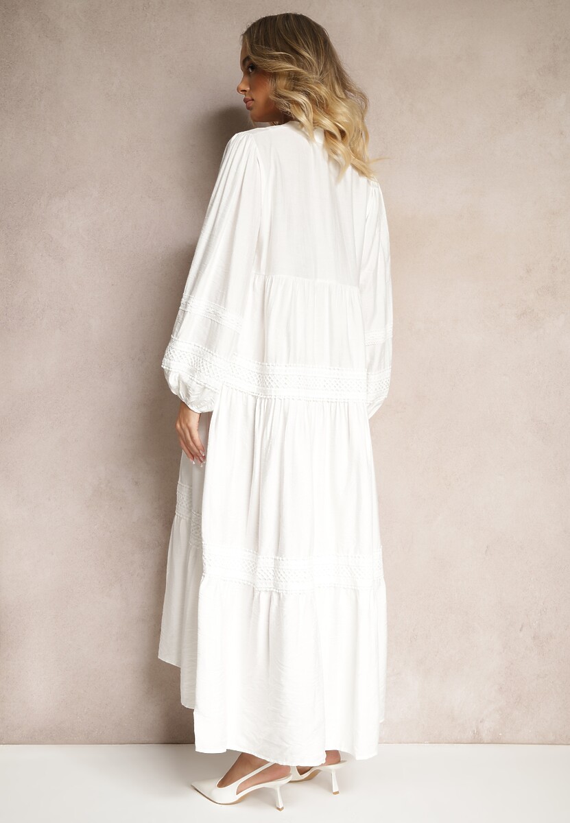 Rochie Nalasirae Nelanira Albă 3