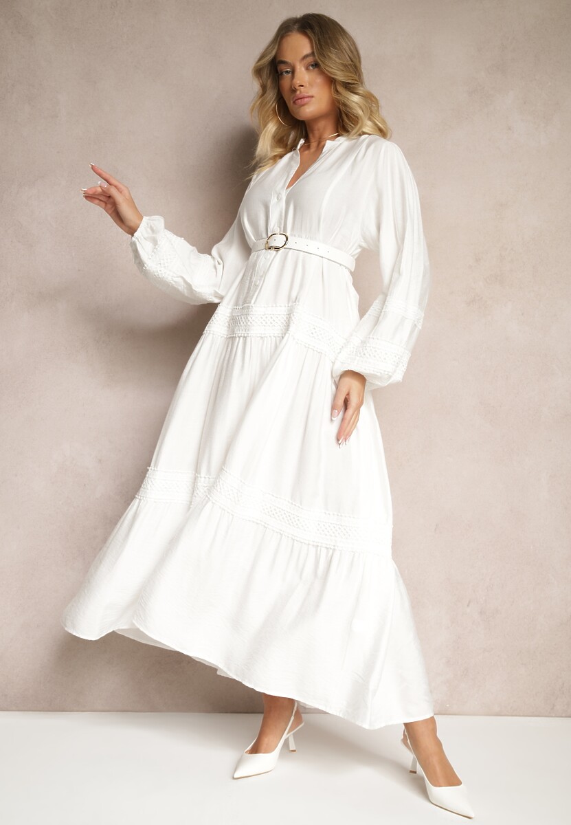 Rochie Nalasirae Nelanira Albă 1
