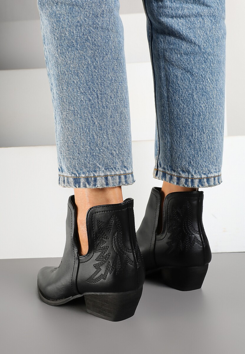 Botine Hanaries Negre 3