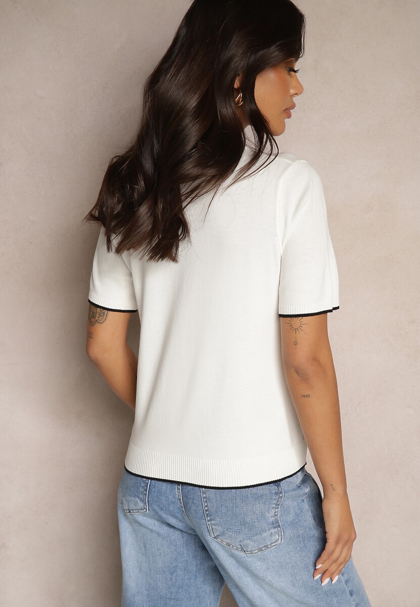 T-shirt Hanisria Alb 3