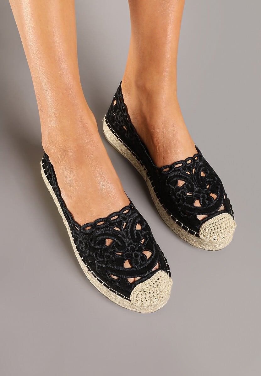 Espadrile Elearwen Negre 3