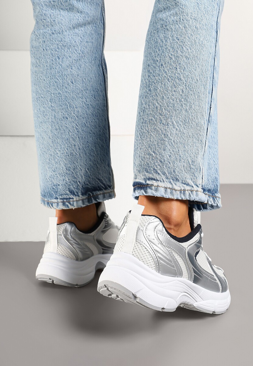 Sneakers Zollexia Argintii 3