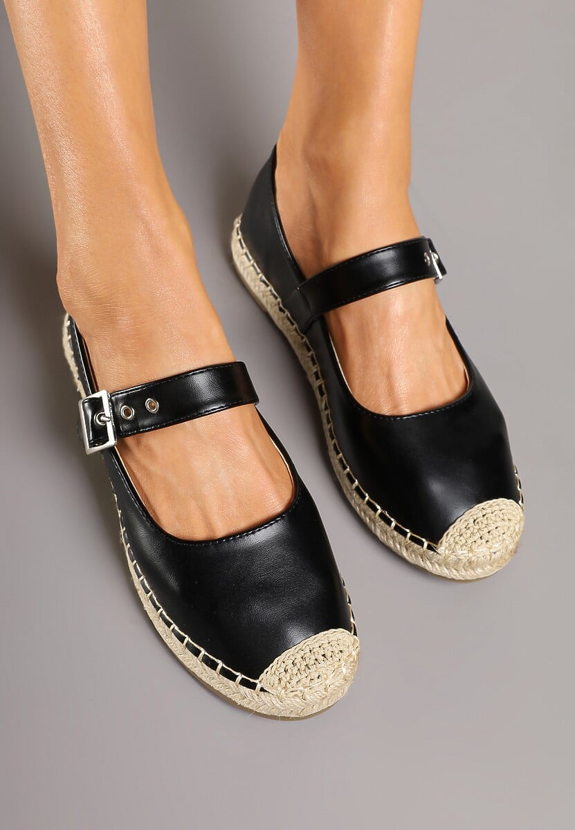 Espadrile Galvesis Negre 3