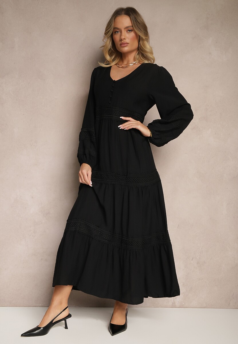 Rochie Gonolen Neagră 1